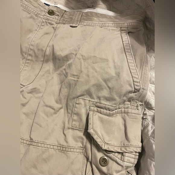 Polo Ralph Lauren cargo shorts men's 38x10 khaki light brown cotton preppy - Picture 6 of 12